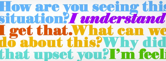 اختيار الكلمات أثناء النزاع