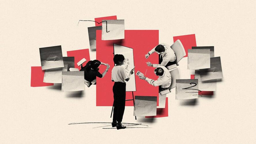 التركيز على العمل