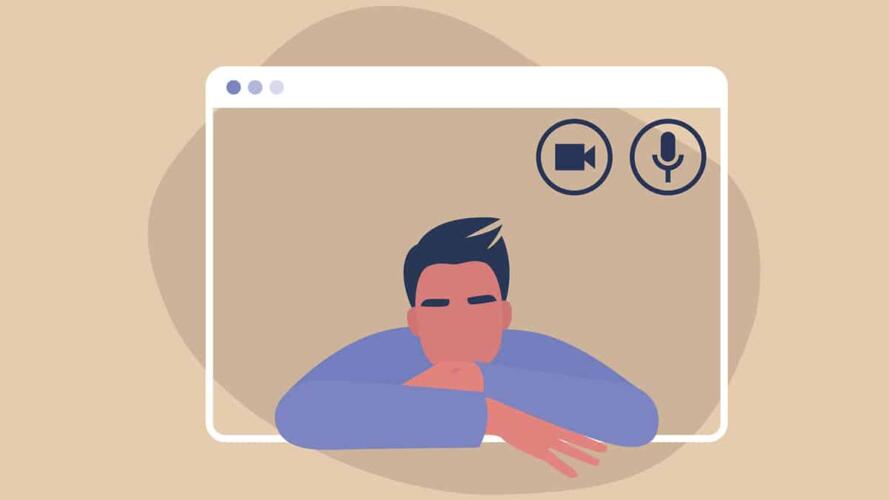 اجتماعات الفيديو الافتراضية