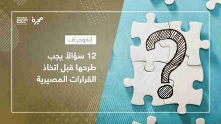 اتخاذ القرارات المصيرية