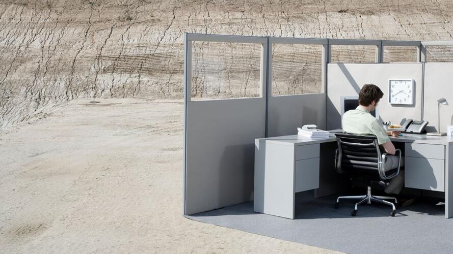 العمل الدائم من المنزل