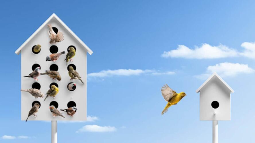 التباعد الاجتماعي في مكان العمل