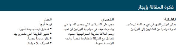 فكرة مقالة كيفية التفاوض مع الموردين
