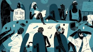 الروح المعنوية للموظفين