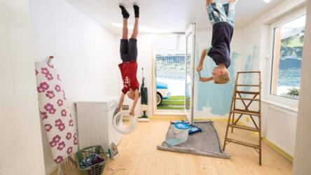 مشاكل العمل من المنزل