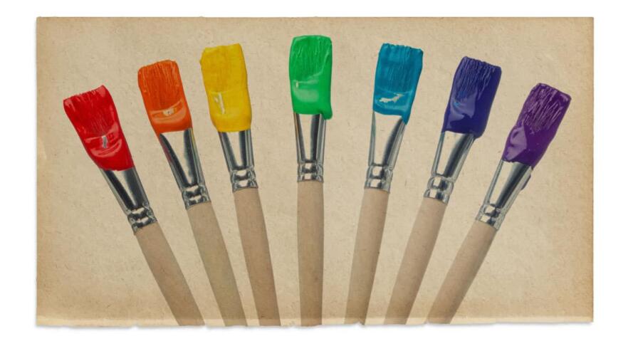 أسلوب العلاج بالألوان