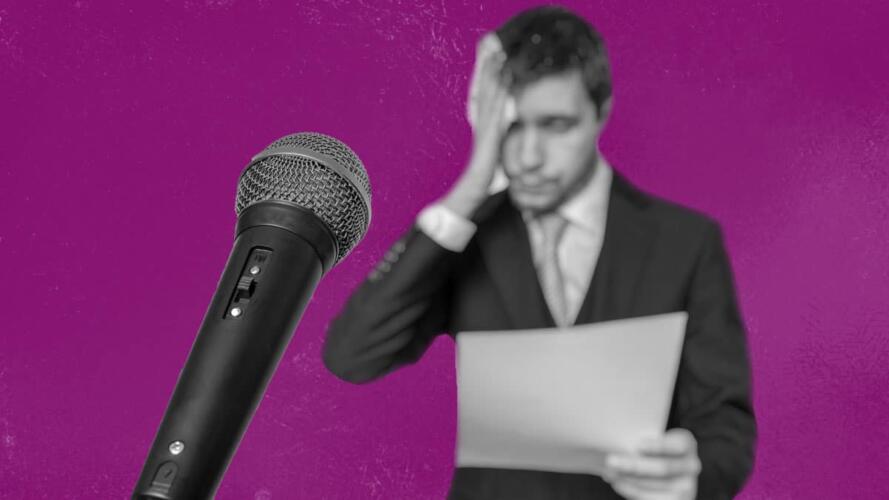 الحديث أمام الناس