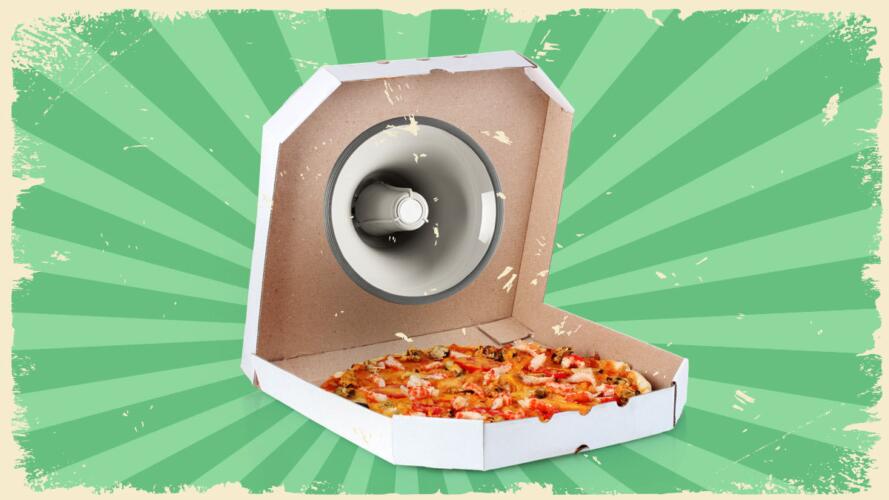 ضجيج الطعام