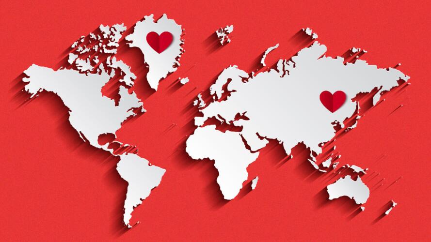 العلاقات العاطفية عن بعد