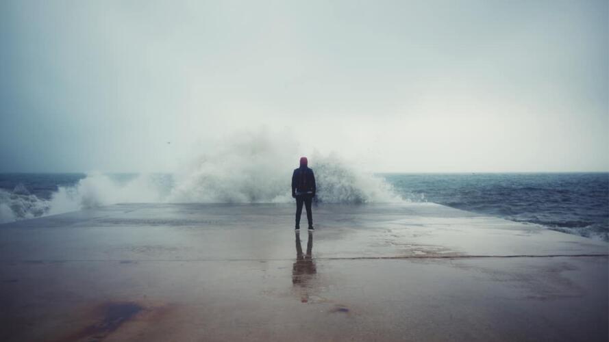 الشعور بالخوف