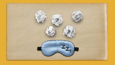 الأفكار المتسارعة قبل النوم