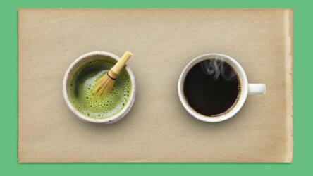 القهوة أم الماتشا؟