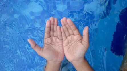 تجعد أصابعك عند ملامسة الماء فترة طويلة يدل على سلامة أعصابك