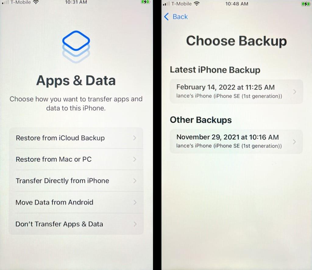 كيفية إنشاء نسخة احتياطية لهاتف آيفون