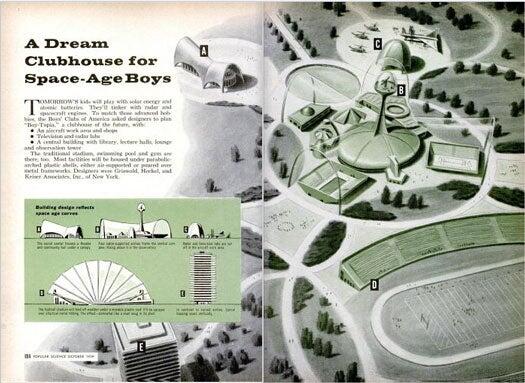 تصاميم مستلهمة من عصر الفضاء