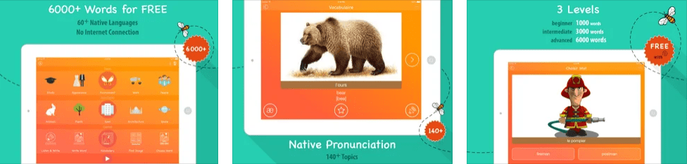 افضل تطبيقات تعلم اللغة الانجليزية - تطبيق 6000 Words