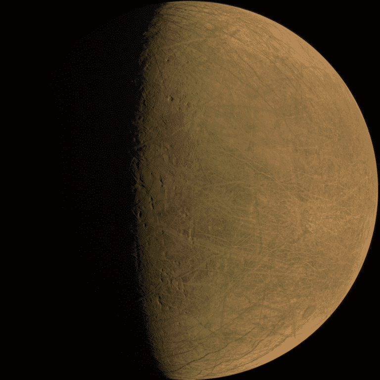 شاهد أفضل صورة لقمر المشتري أوروبا حتى الآن