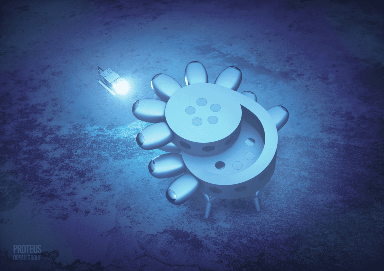 خطة إنشاء محطة بروتيوس