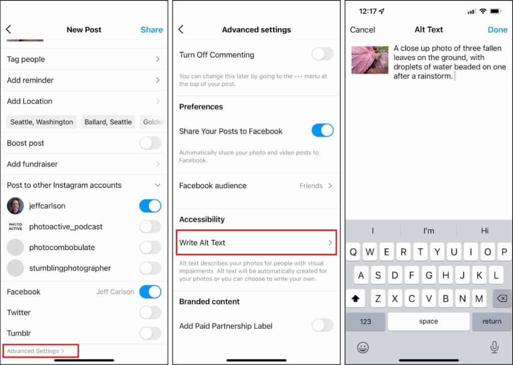 توليد نصوص بديلة للصور