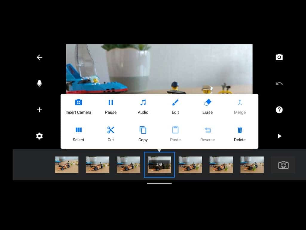 استخدام تطبيق ستوب موشن ستوديو