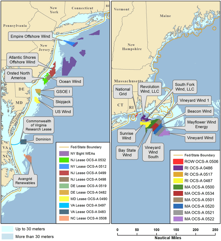 الطاقة الريحية البحرية