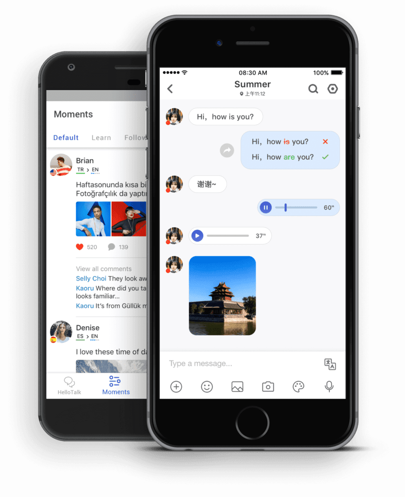 تطبيق Hellotalk - افضل تطبيقات تعلم اللغة الانجليزية