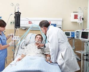 وحدة عناية مركزة, أجهزة تنفس صناعي