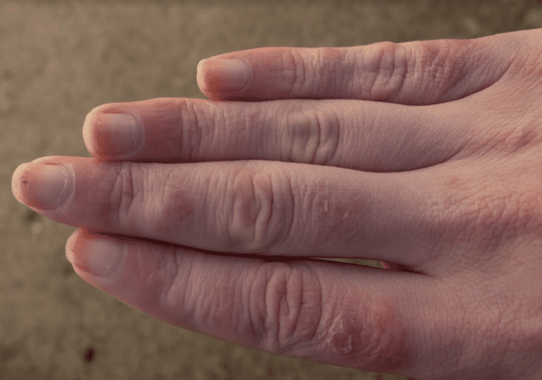 تورم الأصابع في الشتاء