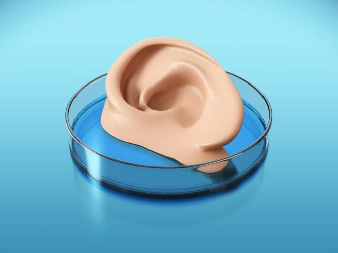 ما هي آفاق أول عملية زرع لأذن صُممت باستخدام طابعة ثلاثية الأبعاد؟