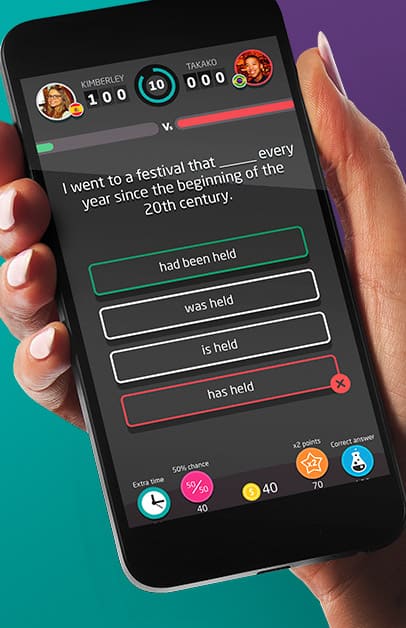 افضل تطبيقات تعلم اللغة الانجليزية - Quiz Your English