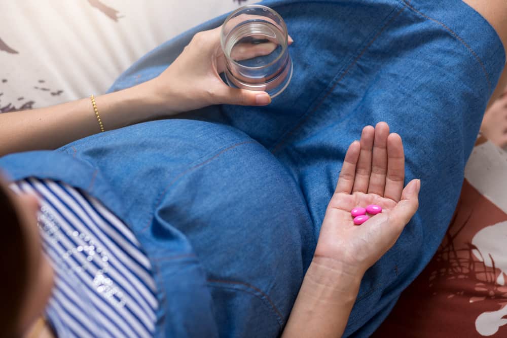 تناول الحامل للمضادات الحيوية