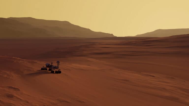 الماء على المريخ