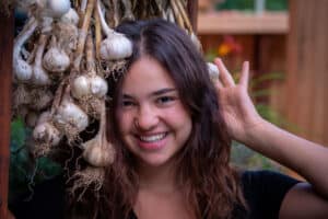 الثوم للشعر