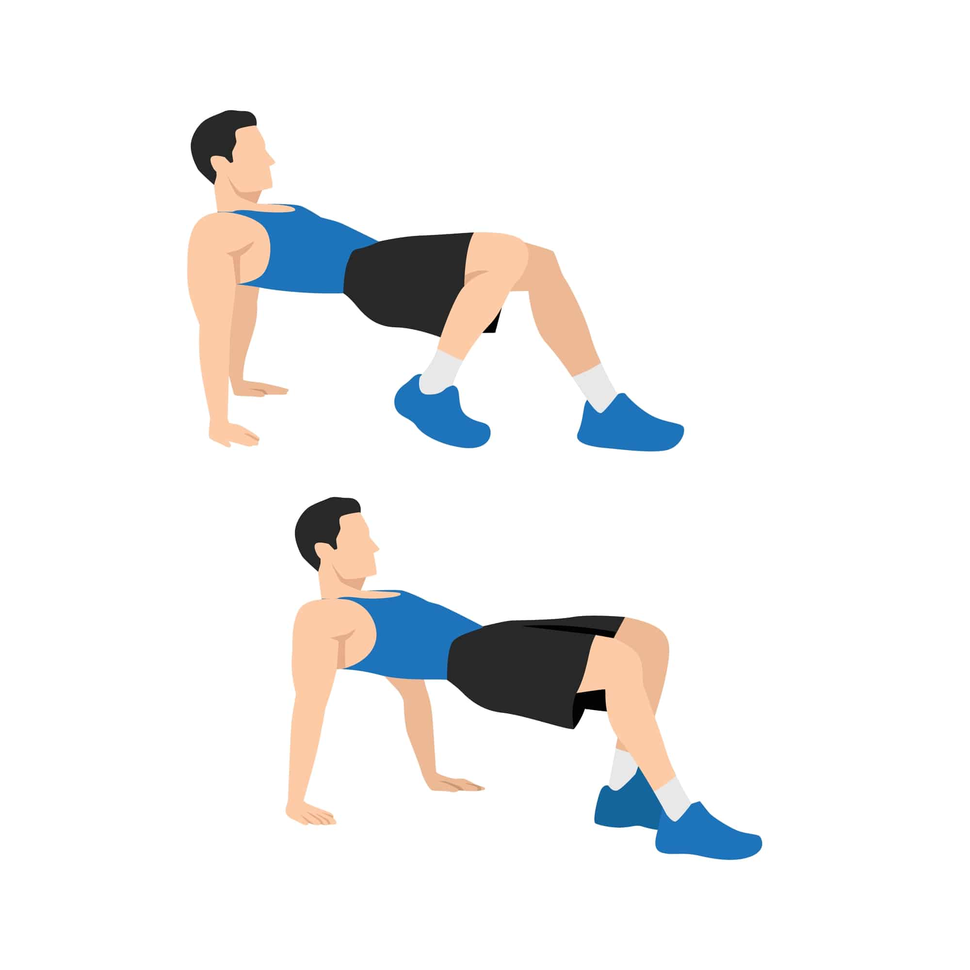 تمرين مشي السلطعون