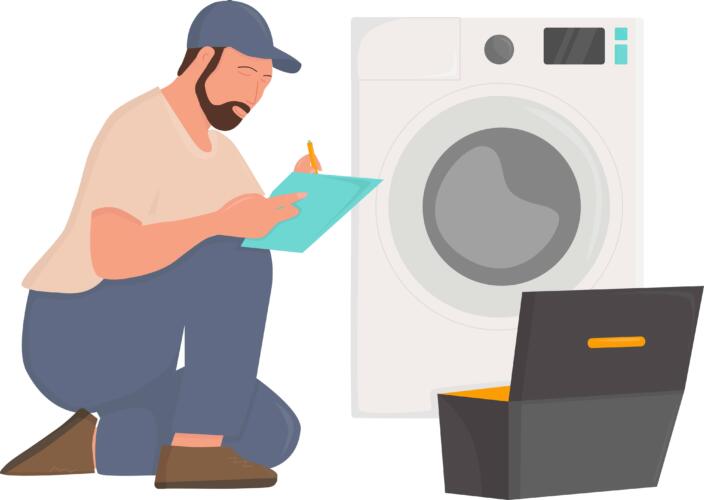 ما أعراض وأسباب احتراق محرك الغسالة؟