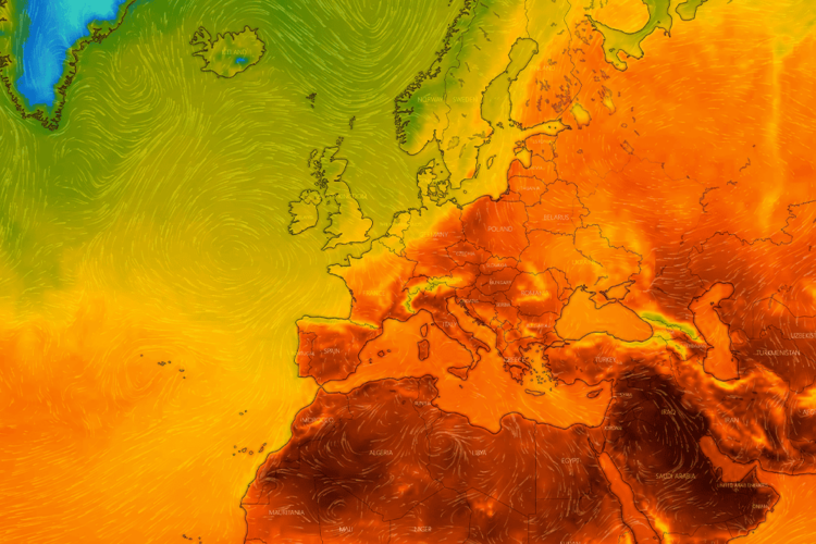 بيانات جديدة: التغيّر المناخي هو السبب الرئيسي لموجات الحر التي حدثت في شهر يوليو 2023