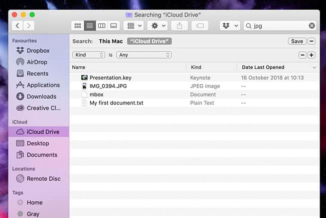 تقنية, البحث عن ملفات, الوسائط السحابية