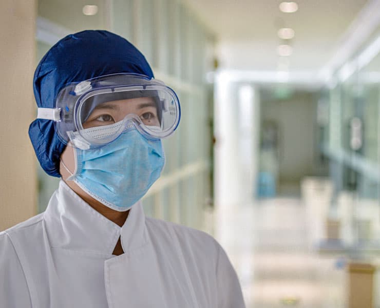 باحث, أبحاث عليمة, قناع طبي, كمامة