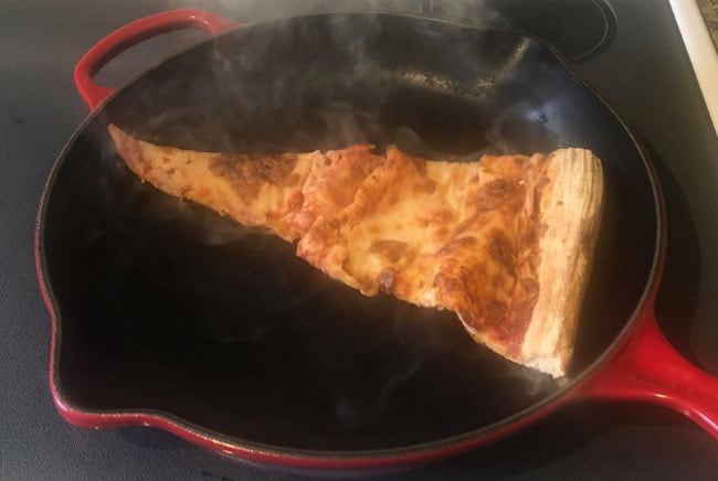 بيتزا, تسخين البيتزا, أكل البيتزا, أنواع البيتزا