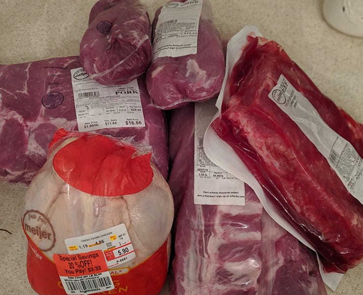 تجميد اللحوم, صحة, لحوم مجمدة