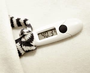 ترمومتر, درجة الحرارة, أمراض