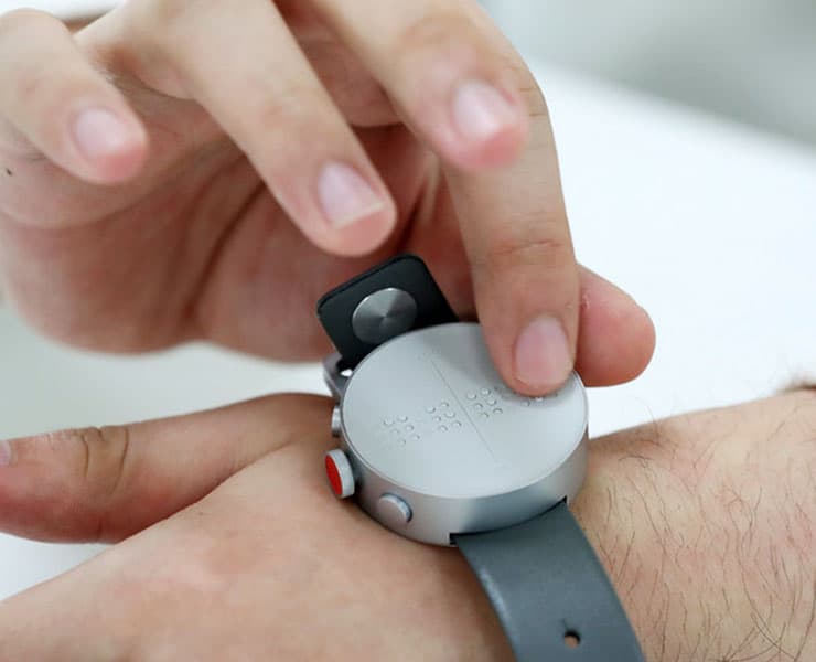 ساعة دوت الذكية, تقنية, أجهزة ذكية, ذوي الاحتياجات الخاصة