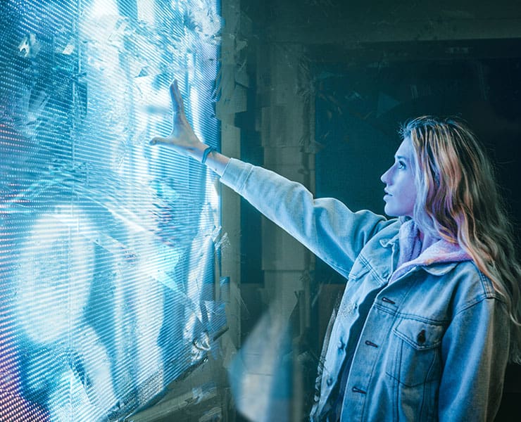 الضوء الأزرق, شاشات, لاب توب, تقنية, صحة