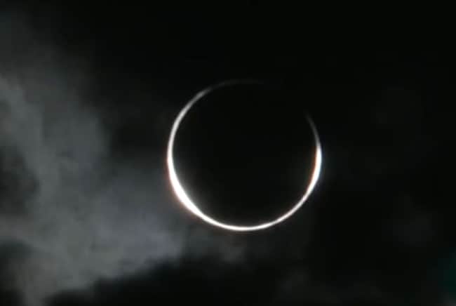 الكسوف الحلقي للشمس, الإمارات, الظفرة, فلك, رصد فلكي