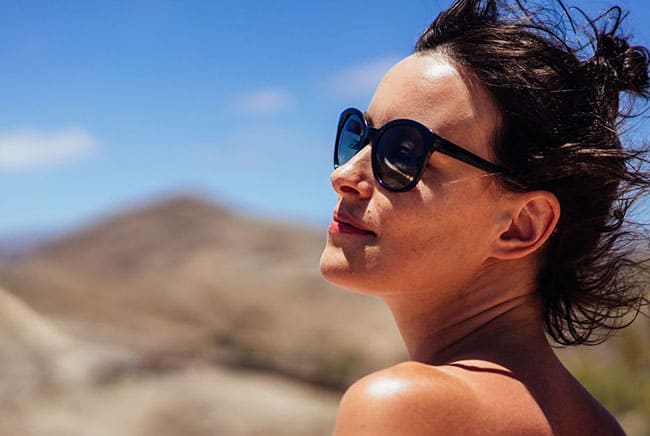 أشعة فوق بنفسجية, ملابس