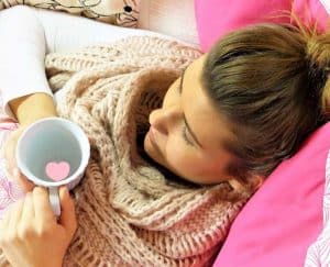 نزلات البرد, إنفلونزا, زكام, علاج, عقاقير, صحة, سيدة, مرض