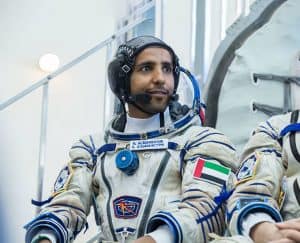 هزاع المنصوري, أول رائد فضاء إماراتي
